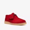 Desert Trek pour homme en daim rouge