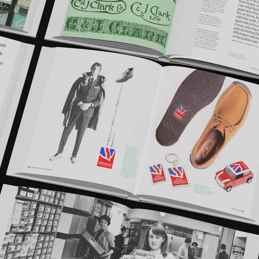 Du Somerset au monde entier : clarks, un livre d’histoire en images 1825–2025 Du Somerset au monde entier : clarks, un livre d’histoire en images 1825–2025
