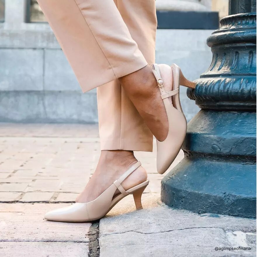 Escarpins en cuir beige Kepley Lane pour femme Escarpins en cuir beige Kepley Lane pour femme