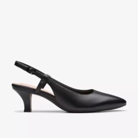 Escarpins en cuir noir Kepley Lane pour femme