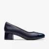 Escarpins Iridessa May en cuir bleu marine pour femme Escarpins Iridessa May en cuir bleu marine pour femme
