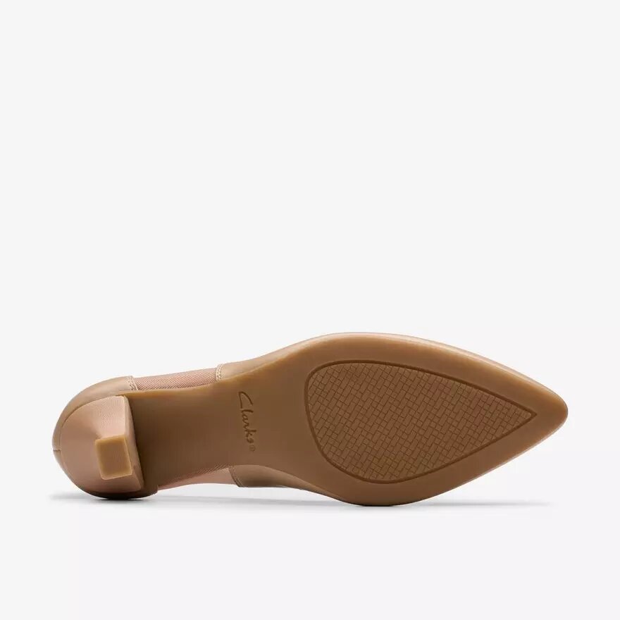Escarpins Kepley Cora en cuir beige chaud pour femme Escarpins Kepley Cora en cuir beige chaud pour femme
