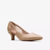 Escarpins Kepley Cora en cuir beige chaud pour femme Escarpins Kepley Cora en cuir beige chaud pour femme