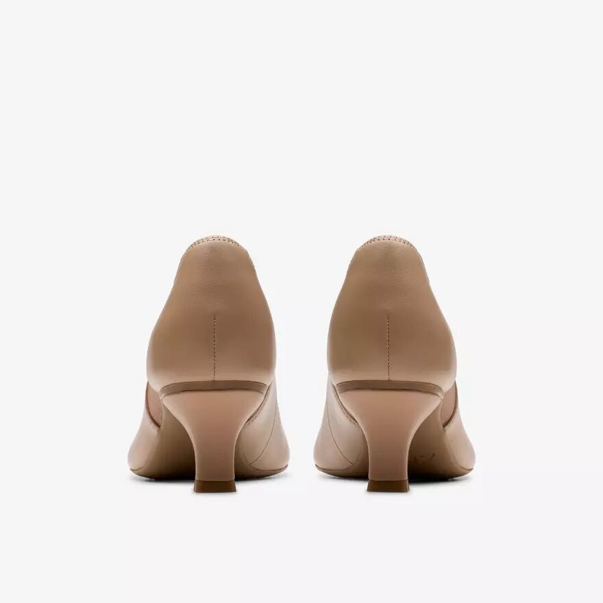 Escarpins Kepley Cora en cuir beige chaud pour femme Escarpins Kepley Cora en cuir beige chaud pour femme