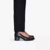Escarpins Shaya Poppy en cuir noir pour femme Escarpins Shaya Poppy en cuir noir pour femme