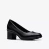 Escarpins Shaya Poppy en cuir noir pour femme Escarpins Shaya Poppy en cuir noir pour femme