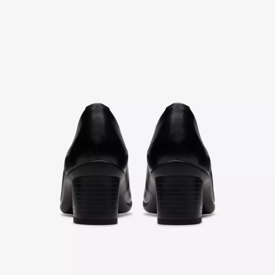 Escarpins Shaya Poppy en cuir noir pour femme Escarpins Shaya Poppy en cuir noir pour femme