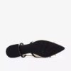 Escarpins Slingbacks Sensa15 Bow en cuir crème pour femme Escarpins Slingbacks Sensa15 Bow en cuir crème pour femme