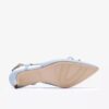 Escarpins Zarey Bow en cuir bleu clair pour femme Escarpins Zarey Bow en cuir bleu clair pour femme