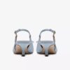 Escarpins Zarey Bow en cuir bleu clair pour femme Escarpins Zarey Bow en cuir bleu clair pour femme
