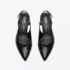 Escarpins Zarey Bow en cuir noir pour femme