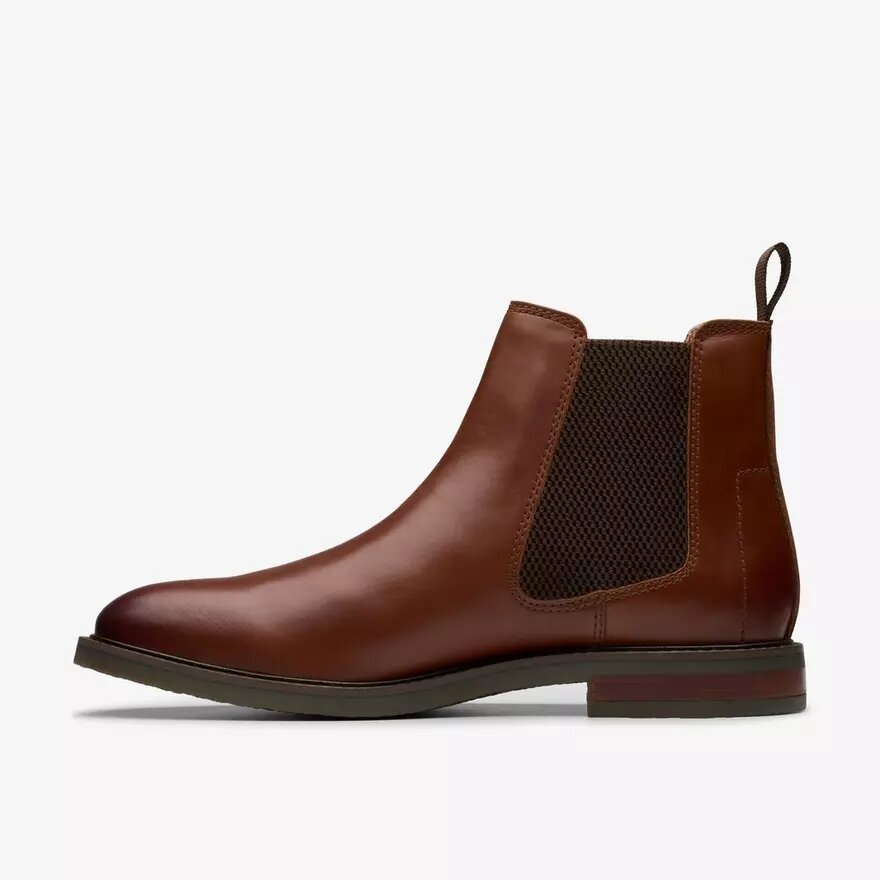 Jaxen Easy Chelsea boots in beige leather for men Jaxen Easy Chelsea boots in beige leather for men