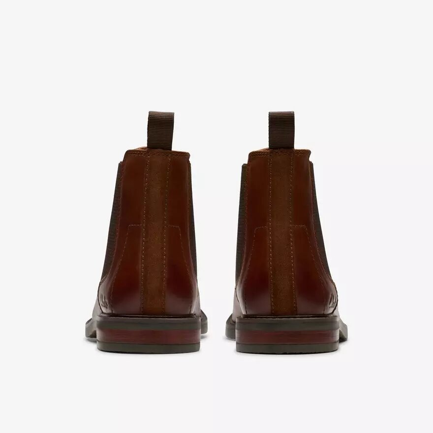 Jaxen Easy Chelsea boots in beige leather for men Jaxen Easy Chelsea boots in beige leather for men