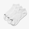 Lot de 3 paires de chaussettes de sport blanches Lot de 3 paires de chaussettes de sport blanches