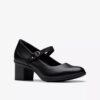 Mary Janes en cuir noir Shaya Jane pour femme