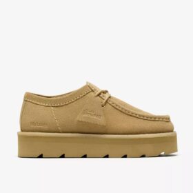 Meare Walla pour femme. Wallabees en daim érable