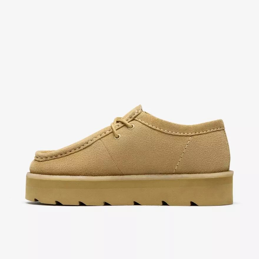 Meare Walla pour femme. Wallabees en daim érable Meare Walla pour femme. Wallabees en daim érable