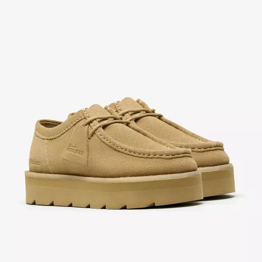 Meare Walla pour femme. Wallabees en daim érable Meare Walla pour femme. Wallabees en daim érable