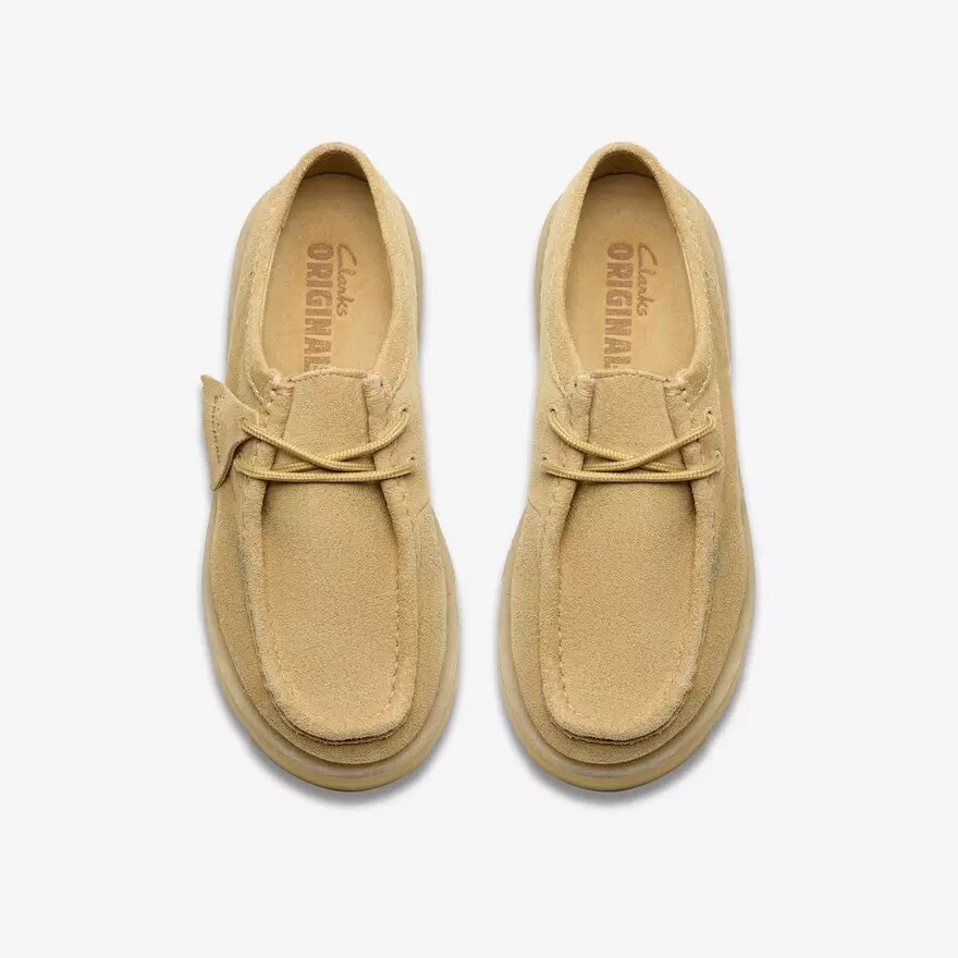 Meare Walla pour femme. Wallabees en daim érable Meare Walla pour femme. Wallabees en daim érable