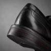 Mocassins Aldwin Step en cuir noir pour homme Mocassins Aldwin Step en cuir noir pour homme