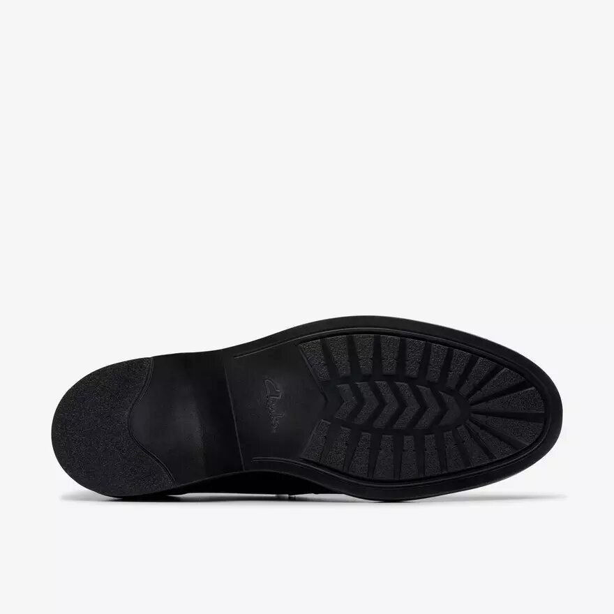 Mocassins Aldwin Step en cuir noir pour homme Mocassins Aldwin Step en cuir noir pour homme