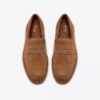 Mocassins Aldwin Step en daim beige pour homme Mocassins Aldwin Step en daim beige pour homme