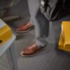 Mocassins Aldwin Step Mid en cuir beige pour homme Mocassins Aldwin Step Mid en cuir beige pour homme