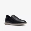 Mocassins Brantin pour homme en cuir noir Mocassins Brantin pour homme en cuir noir