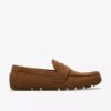 Mocassins Corsley Bar en daim Cola pour homme Mocassins Corsley Bar en daim Cola pour homme