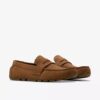 Mocassins Corsley Bar en daim Cola pour homme Mocassins Corsley Bar en daim Cola pour homme