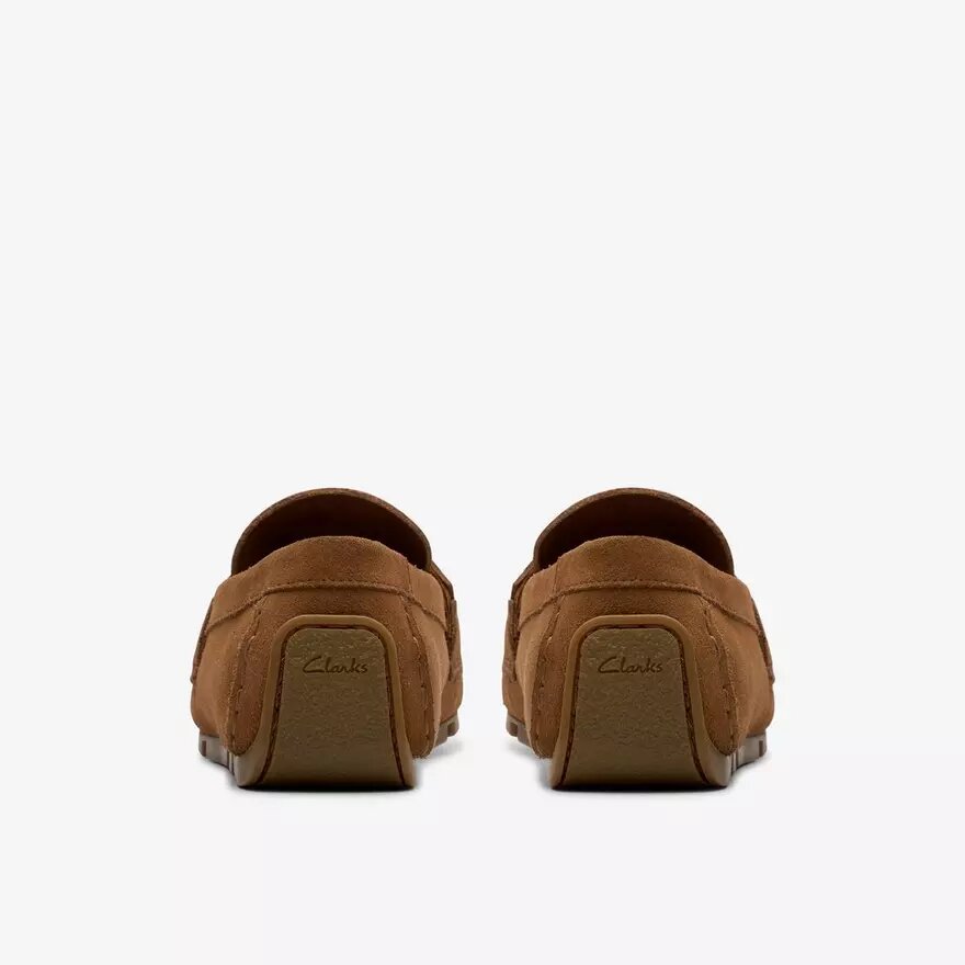 Mocassins Corsley Bar en daim Cola pour homme Mocassins Corsley Bar en daim Cola pour homme