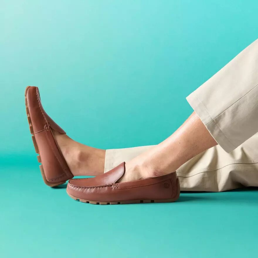 Mocassins Corsley Plain en cuir beige pour homme Mocassins Corsley Plain en cuir beige pour homme