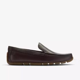 Mocassins Corsley Plain en cuir marron foncé pour homme