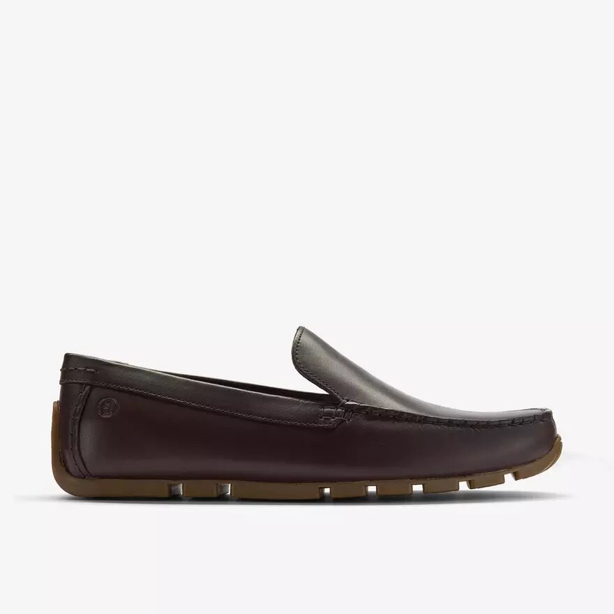 Mocassins Corsley Plain en cuir marron foncé pour homme Mocassins Corsley Plain en cuir marron foncé pour homme