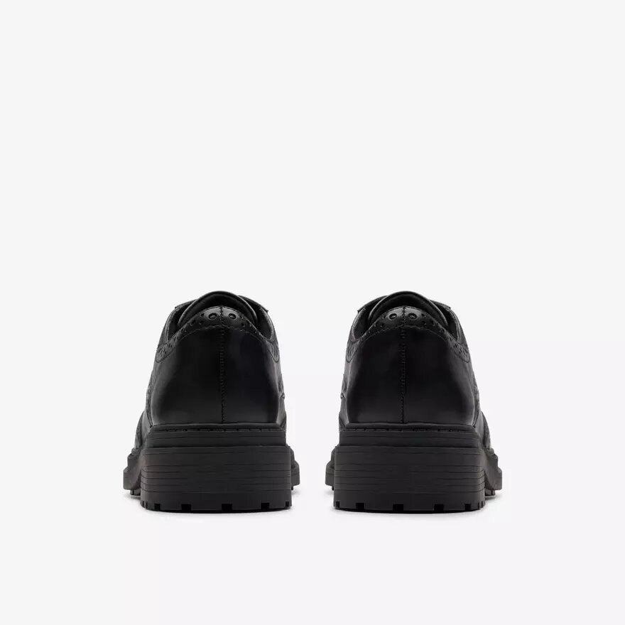 Mocassins Derby Orinoco3 pour femme en cuir noir Mocassins Derby Orinoco3 pour femme en cuir noir