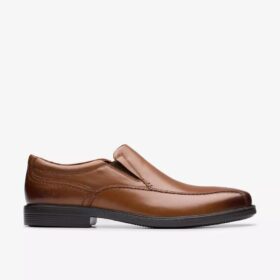 Mocassins Dresslite Step en cuir brun foncé pour homme