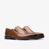 Mocassins Dresslite Step en cuir brun foncé pour homme Mocassins Dresslite Step en cuir brun foncé pour homme