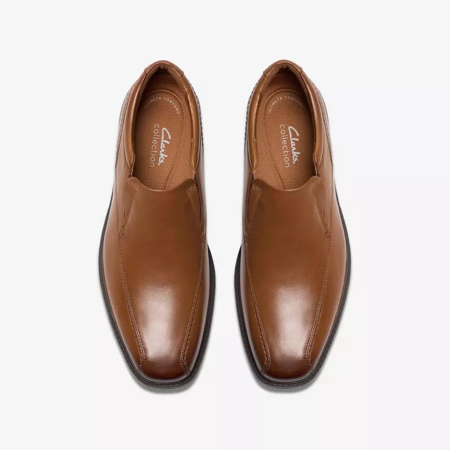 Mocassins Dresslite Step en cuir brun foncé pour homme Mocassins Dresslite Step en cuir brun foncé pour homme