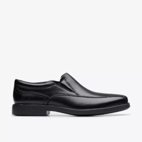 Mocassins Dresslite Step en cuir noir pour homme