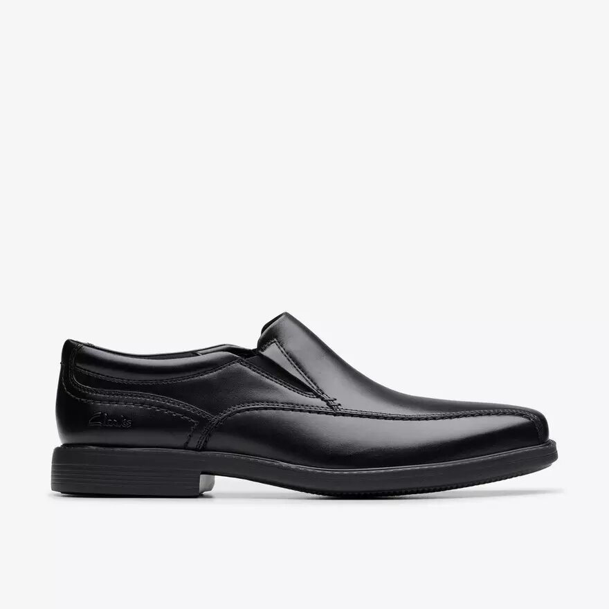 Mocassins Dresslite Step en cuir noir pour homme Mocassins Dresslite Step en cuir noir pour homme