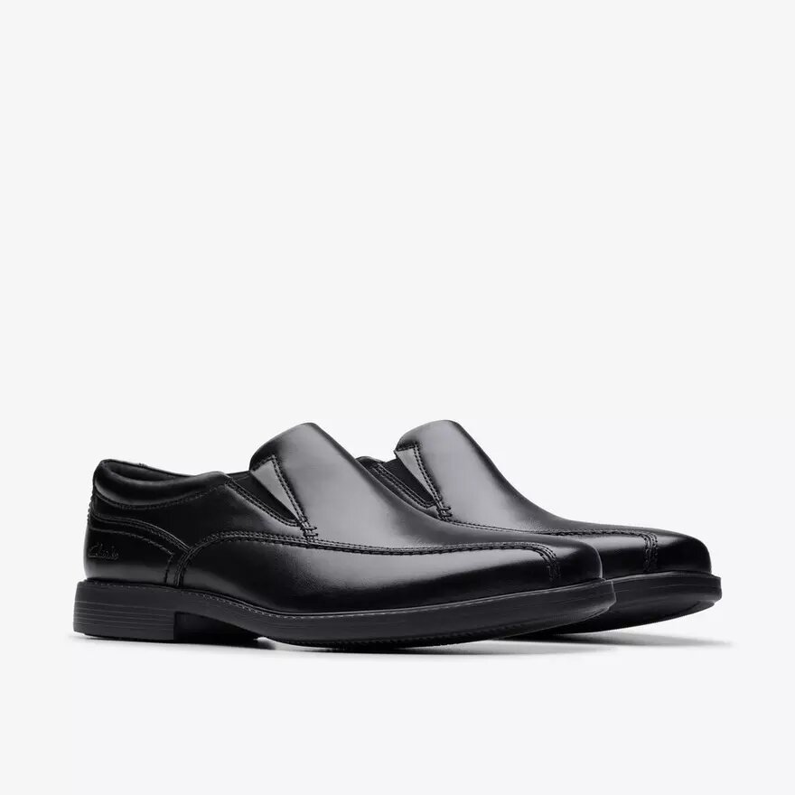 Mocassins Dresslite Step en cuir noir pour homme Mocassins Dresslite Step en cuir noir pour homme