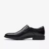 Mocassins Eldredge Step en cuir noir pour homme Mocassins Eldredge Step en cuir noir pour homme