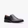 Mocassins Eldredge Step en cuir noir pour homme Mocassins Eldredge Step en cuir noir pour homme
