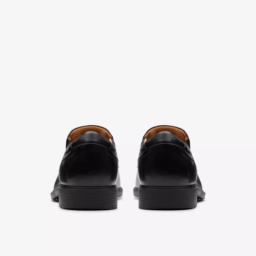 Mocassins Eldredge Step en cuir noir pour homme Mocassins Eldredge Step en cuir noir pour homme