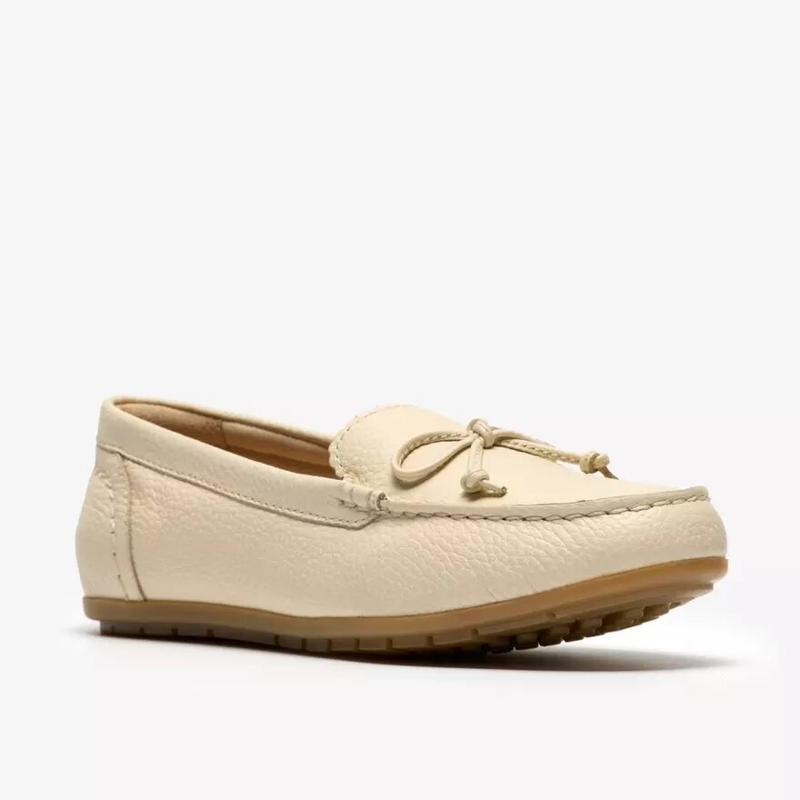 Mocassins Elliotte Sail en cuir crème pour femme Mocassins Elliotte Sail en cuir crème pour femme
