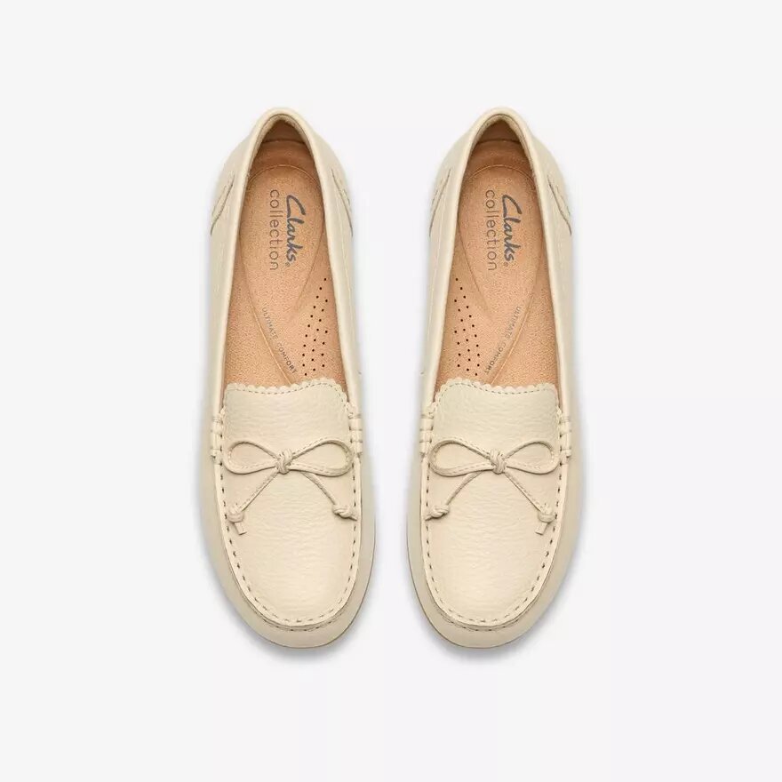 Mocassins Elliotte Sail en cuir crème pour femme Mocassins Elliotte Sail en cuir crème pour femme
