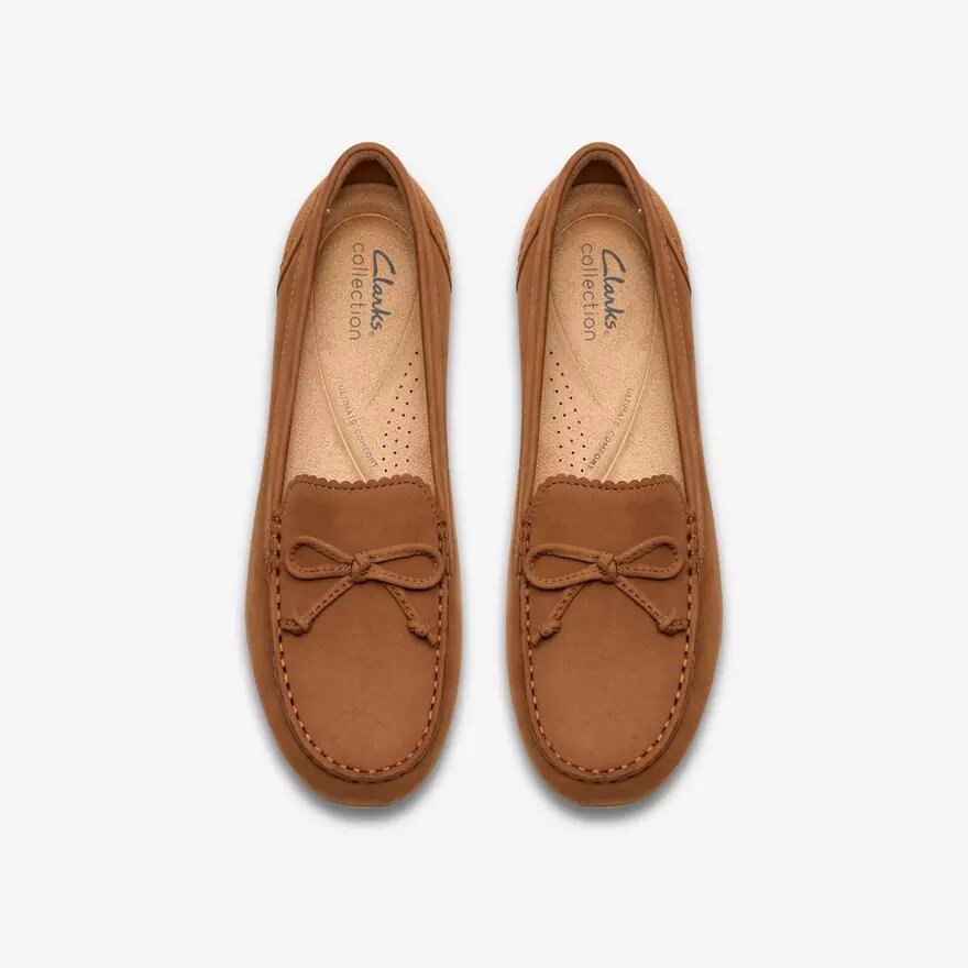 Mocassins Elliotte Sail en nubuck beige pour femme Mocassins Elliotte Sail en nubuck beige pour femme