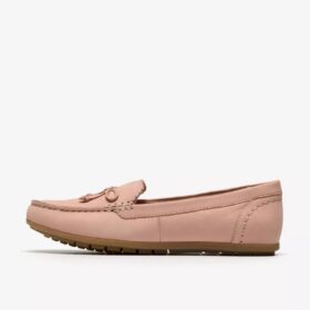 Mocassins Elliotte Sail rose pâle pour femme