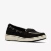 Mocassins en toile noirs Breezesky Bay pour femme Mocassins en toile noirs Breezesky Bay pour femme