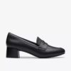 Mocassins Iridessa Sky en cuir noir pour femme
